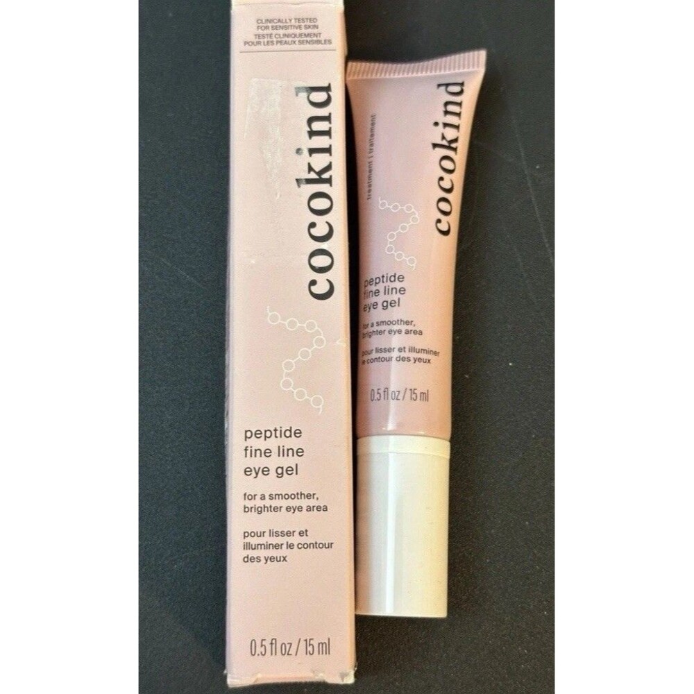 Cocokind Peptide Fine Line Eye Gel, 0.5 fl oz
